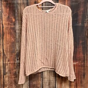 Pink Knit Sweater